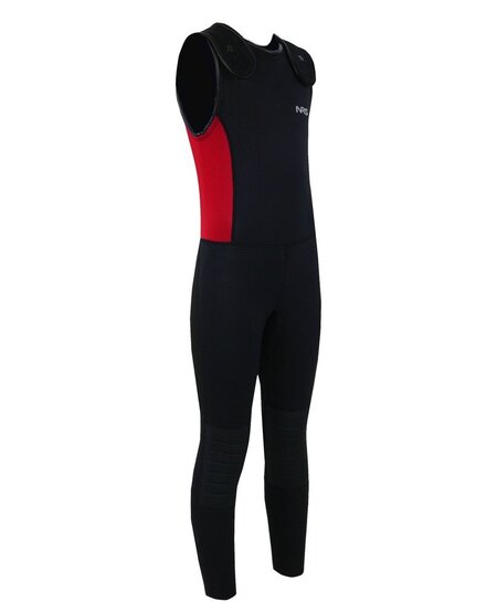 Farmer Bill Wetsuit, Youth, Black/Red Medium