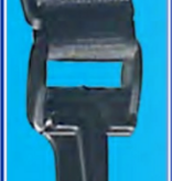 Diversco Clip, Velcro Multi-Clip, BK