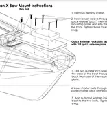 Native Watercraft Bow Mount, Hammer and Titan X