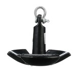 Land N Sea River Anchor - Black Vinyl