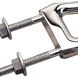 Seadog Chrome Plated Zinc Twin Shank Bow Eye 5/16-2-15/16