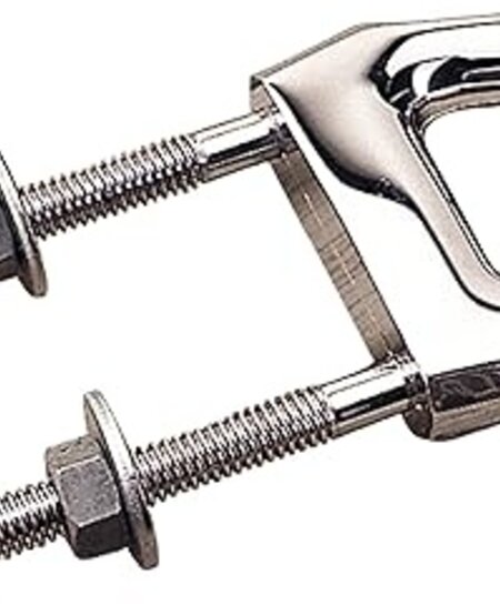 Chrome Plated Zinc Twin Shank Bow Eye 5/16-2-15/16