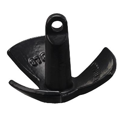 Sea Dog Anchor River 12LB Blk Vinyl C (Sea Dog)