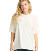 Billabong Women's In Front Of Me T-Shirt- Oversize