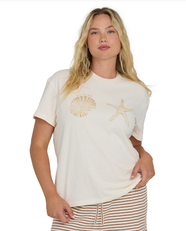 Billabong Women's In Front Of Me T-Shirt- Oversize