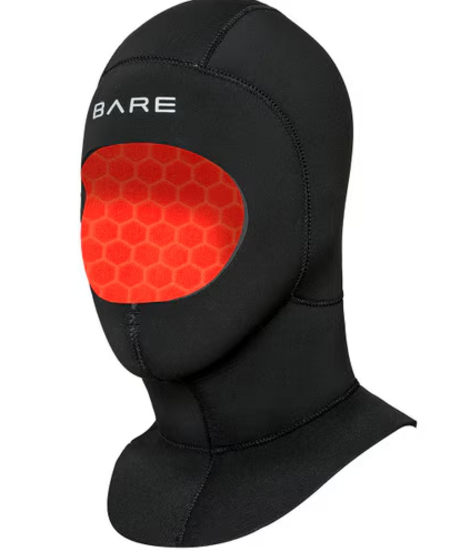 7mm Ultrawarmth Coldwater Hood, Black