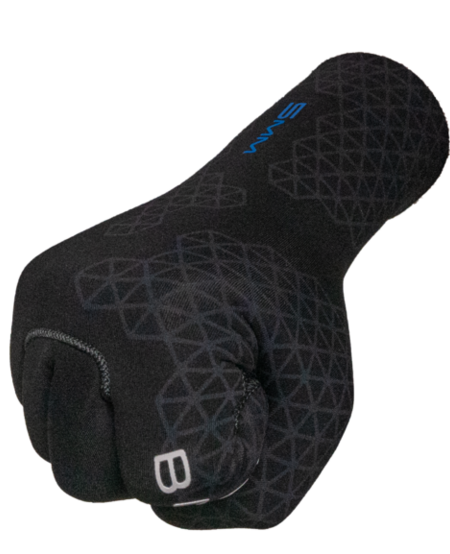 Bare 5mm S-Flex Gloves-Black
