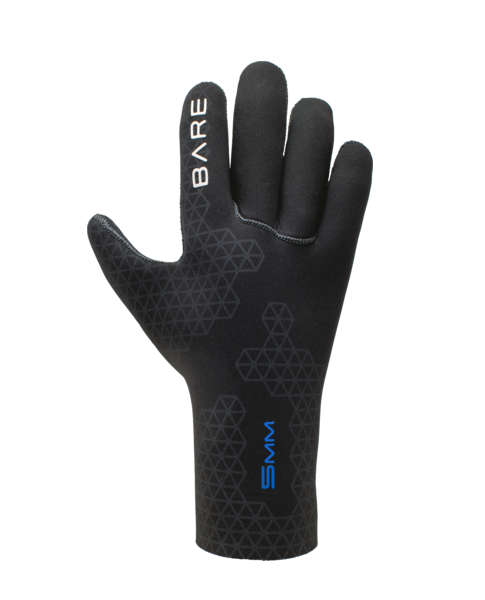 BARE Bare 5mm S-Flex Gloves-Black