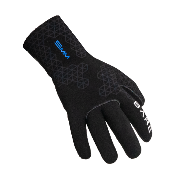 BARE Bare 5mm S-Flex Gloves-Black