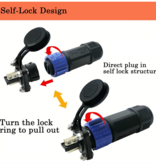 GaiRen GaiRen 60amp Trolling Motor Plug, Recipticle and Breaker
