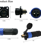 GaiRen GaiRen 60amp Trolling Motor Plug, Recipticle and Breaker