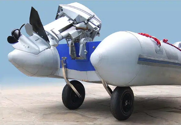 Davis Wheel A Weigh Extra Duty Transom Wheel Set - 1483 -360MM
