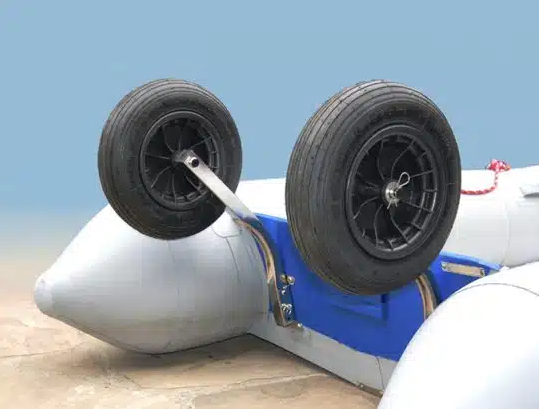 Davis Wheel A Weigh Extra Duty Transom Wheel Set - 1483 -360MM