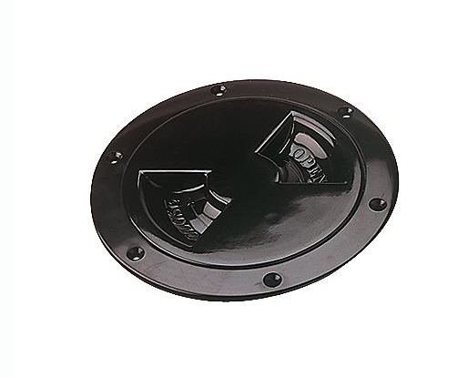 Sea Dog Sea-Dog Screw Out Deck Plate 4" Black