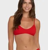 Billabong Rising Tide Rached V Bralette Bikini Top