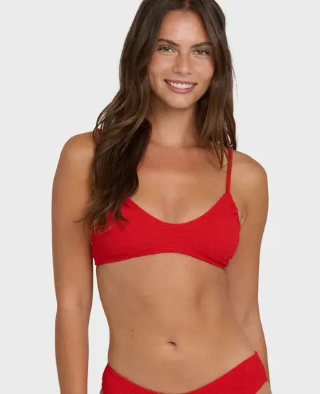 Rising Tide Rached V Bralette Bikini Top