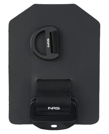 Backband Combo 1"Anti-Spin/1.5" Ladder Lock Patch Black