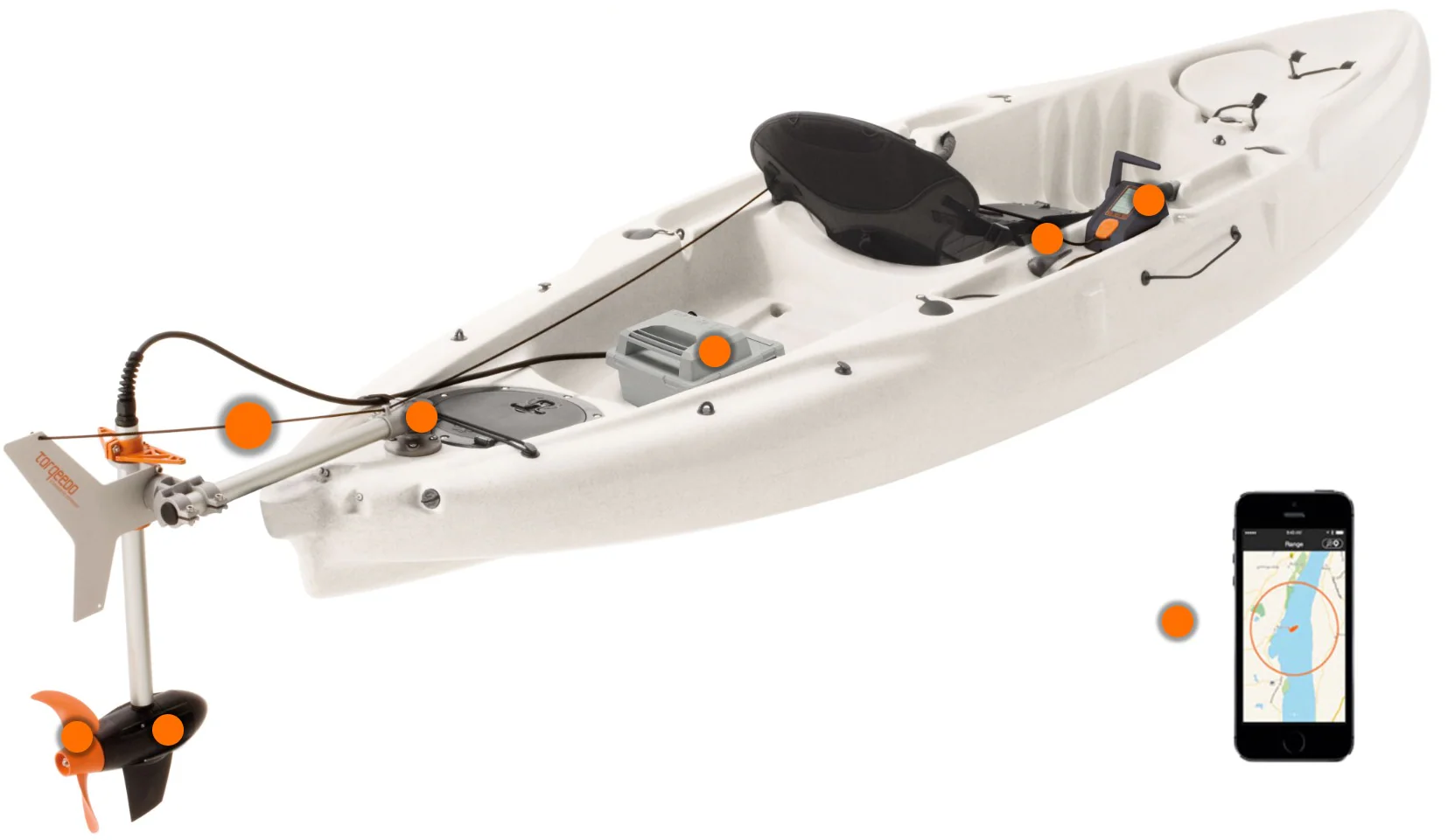 Ultralight Torqeedo Electric OB Ultralight 403 AC