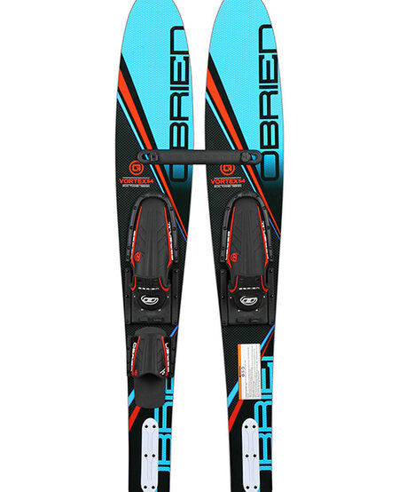 O'Brien Junior Vortex 54" Combo Waterskis W X7 - Blue