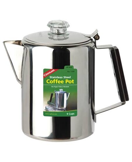 Stainless Coffee Pot 9 Cup