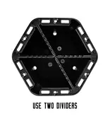 Yak Attack Cup Holder Pro Vertical Divider - Two Pack