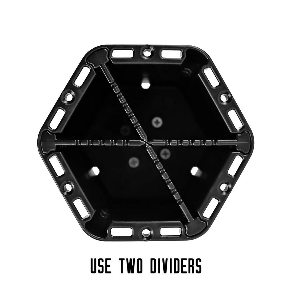 Yak Attack Cup Holder Pro Vertical Divider - Two Pack