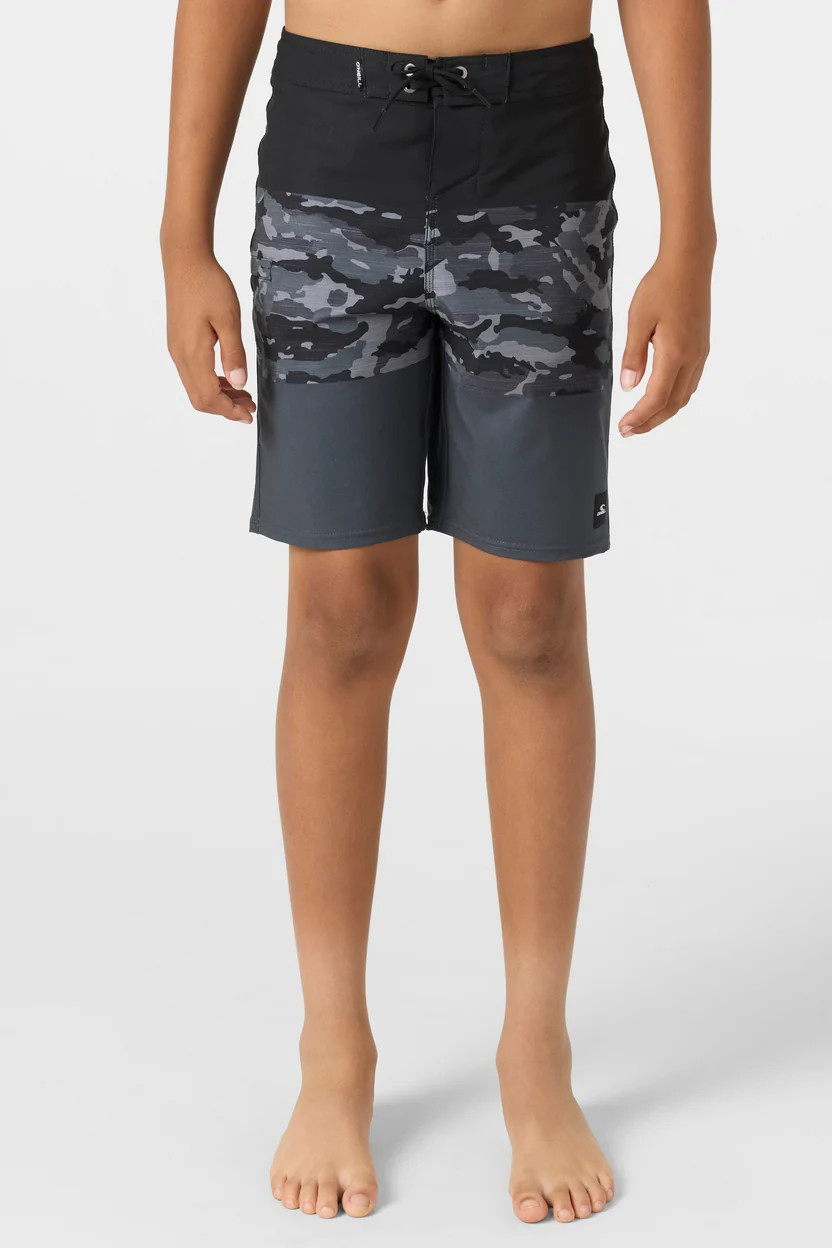 O'Neill Hyperfreak Heat Block 17' Black Camo-Boys
