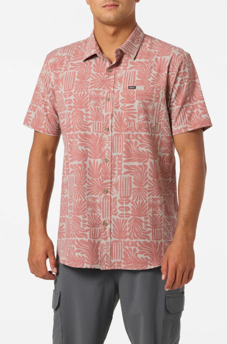 O'Neill UPF SLUB Standard SS Woven Shirt