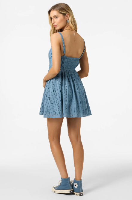 O'Neill Camden Embroidered Mini Dress