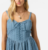 O'Neill Camden Embroidered Mini Dress