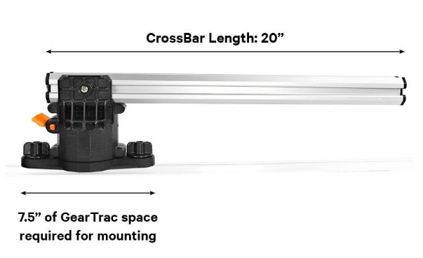 YakAttack Swing Arm Cross Bar