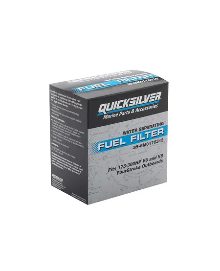 Quicksilver 8M0176313 Water Separating Fuel Filter