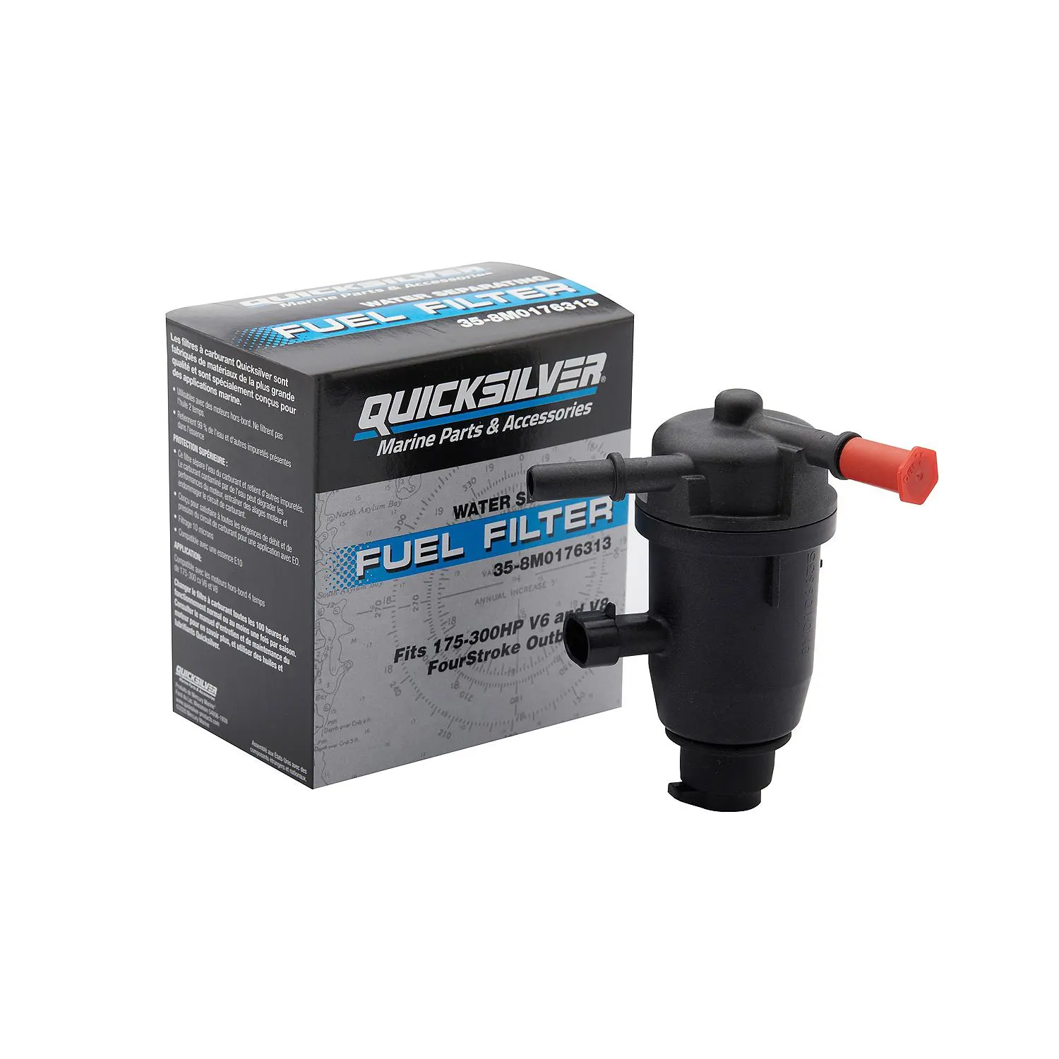 Quicksilver Quicksilver 8M0176313 Water Separating Fuel Filter