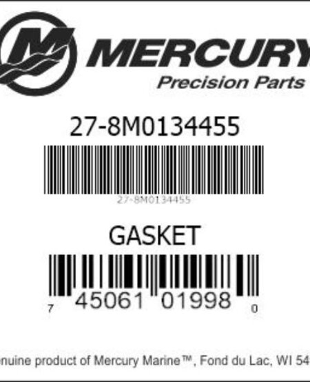 Head Cover Gasket - Mercury 20HP EFi