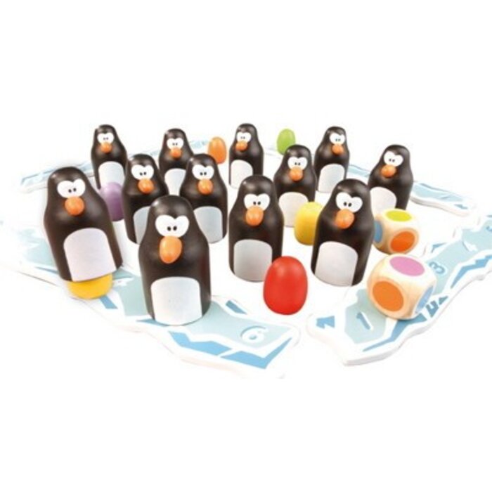 Blue Orange Pengoloo (Wooden Version)