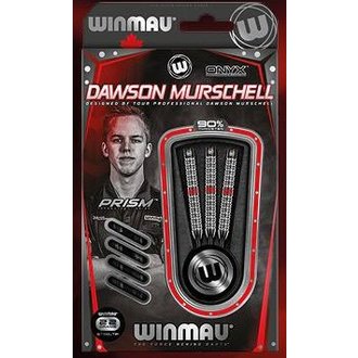Winmau Dart Supplies Dawson Murschell 90% Tungsten 22g Ringed Grip Winmau Dart Supplies Dawson Murschell 90% Tungsten 22g Ringed Grip