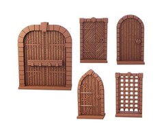 Mantic Games Terrain Crate Environment Miniatures Dungeon Doors 15 pcs