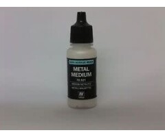 Vallejo Vallejo Acrylic Paint Metal Medium 17mL
