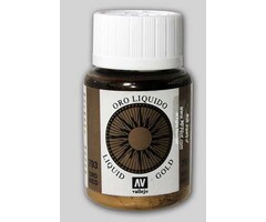 Vallejo Vallejo Alcohol Based Paint Liquid Rich Gold 17mL