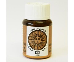 Vallejo Vallejo Alcohol Based Paint Liquid Red Gold 17mL