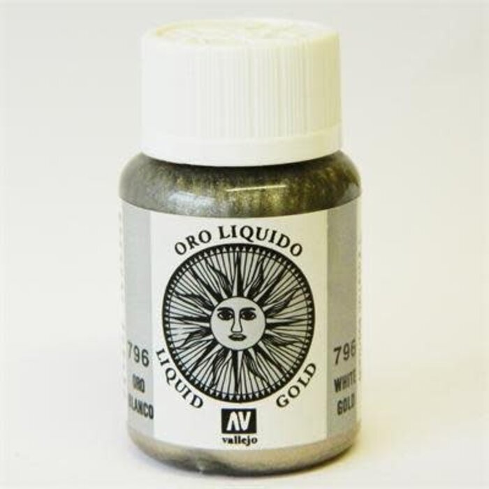 Vallejo Vallejo Alcohol Based Paint Liquid White Gold 17mL