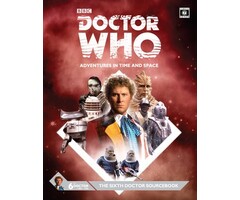 Cubicle 7 Entertainment Doctor Who Adventures in Time and Space RPG The Sixth Doctor Sourcebook