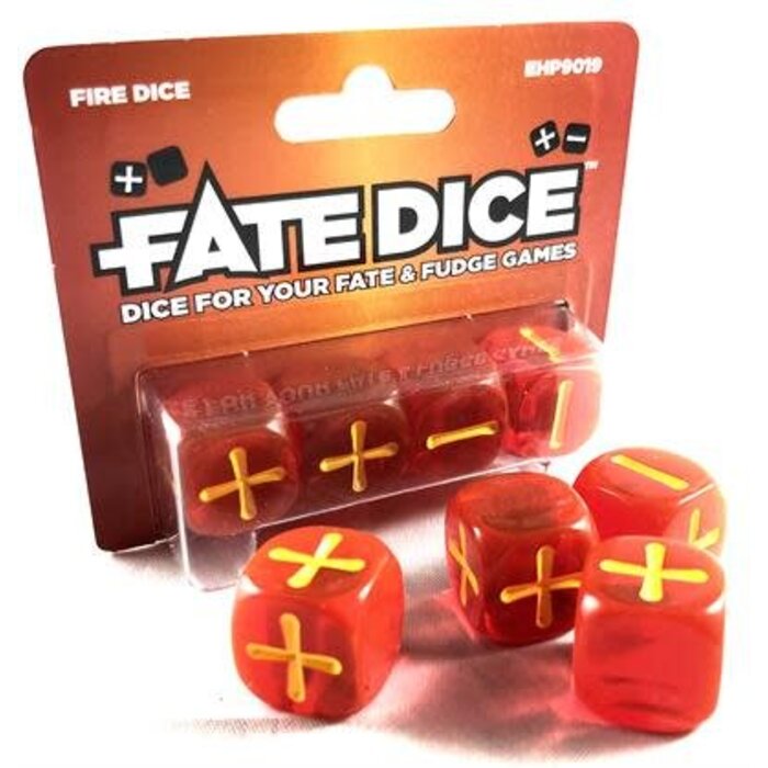 Evil Hat Productions Fate Dice Fire Style
