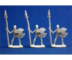 Reaper Miniatures Dark Heaven Bones: Skeletal Spearmen (3)