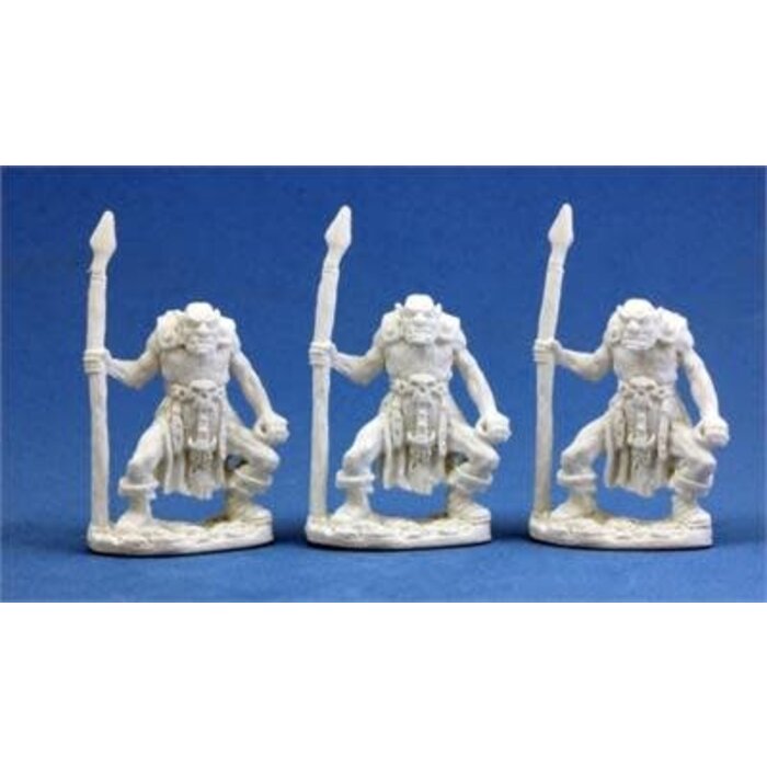 Reaper Miniatures Dark Heaven Bones: Orc Spearmen (3)
