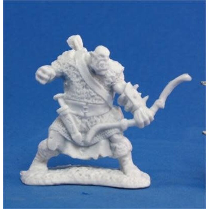 Reaper Miniatures Dark Heaven Bones: Orc Sniper, Archer