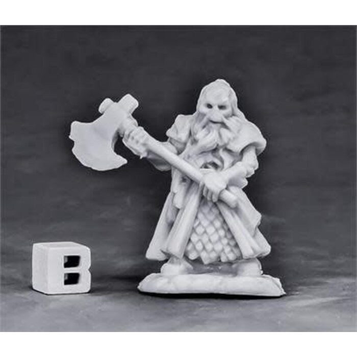 Reaper Miniatures Dark Heaven Bones: Undead Dwarf Fighter