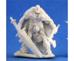 Reaper Miniatures Dark Heaven Bones: Thund Bloodwrack, Barbarian