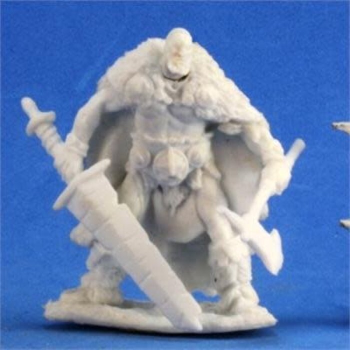 Reaper Miniatures Dark Heaven Bones: Thund Bloodwrack, Barbarian