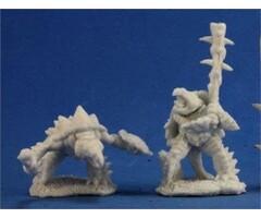 Reaper Miniatures Dark Heaven Bones: Spikeshell Warriors (2)